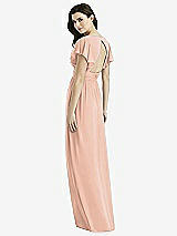 Rear View Thumbnail - Pale Peach Studio Design Bridesmaid Dress 4526