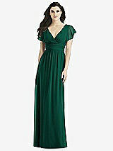 Front View Thumbnail - Hunter Green Studio Design Bridesmaid Dress 4526
