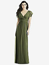 Front View Thumbnail - Olive Green Studio Design Bridesmaid Dress 4526