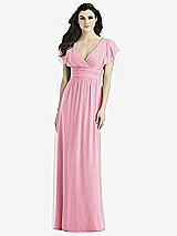 Front View Thumbnail - Peony Pink Studio Design Bridesmaid Dress 4526