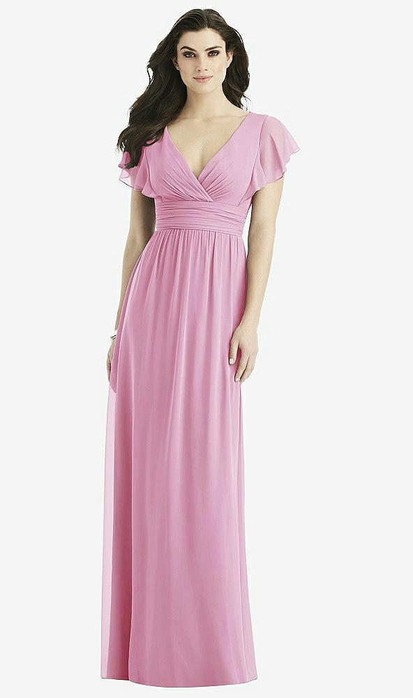 Front View - Powder Pink Studio Design Bridesmaid Dress 4526