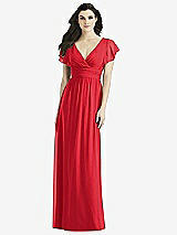 Front View Thumbnail - Parisian Red Studio Design Bridesmaid Dress 4526