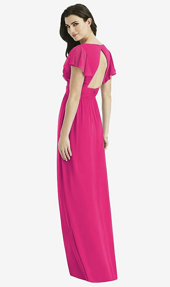 Back View - Think Pink Studio Design Bridesmaid Dress 4526