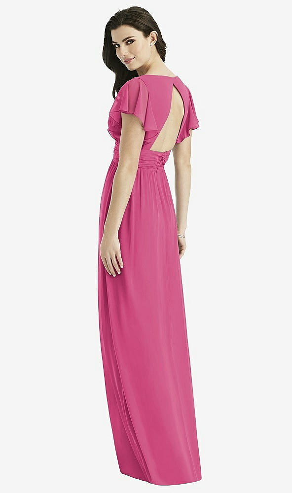 Back View - Tea Rose Studio Design Bridesmaid Dress 4526