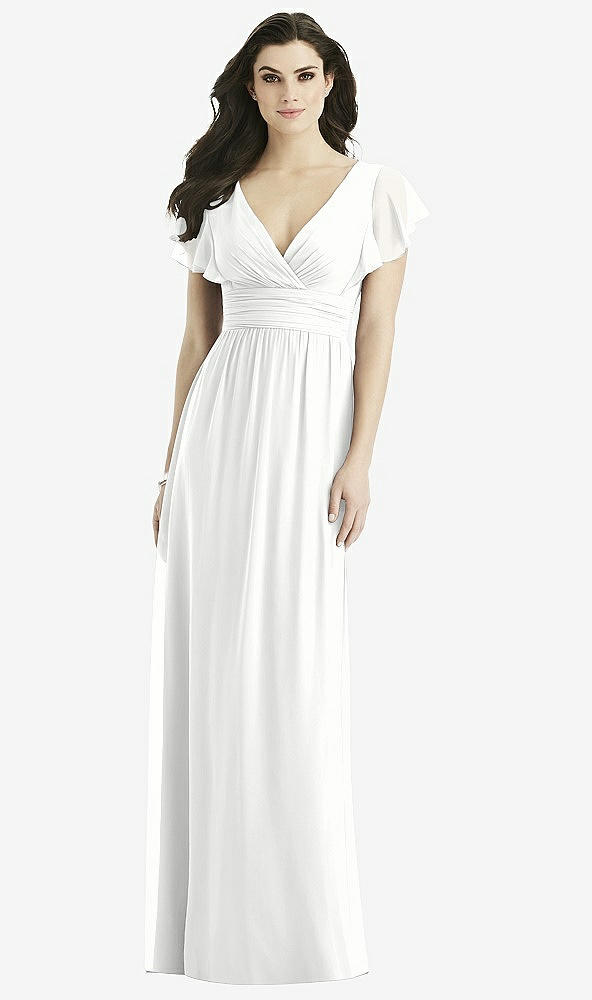 Front View - White Studio Design Bridesmaid Dress 4526