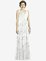 Front View Thumbnail - Bleu Garden Dessy Bridesmaid Dress 3005
