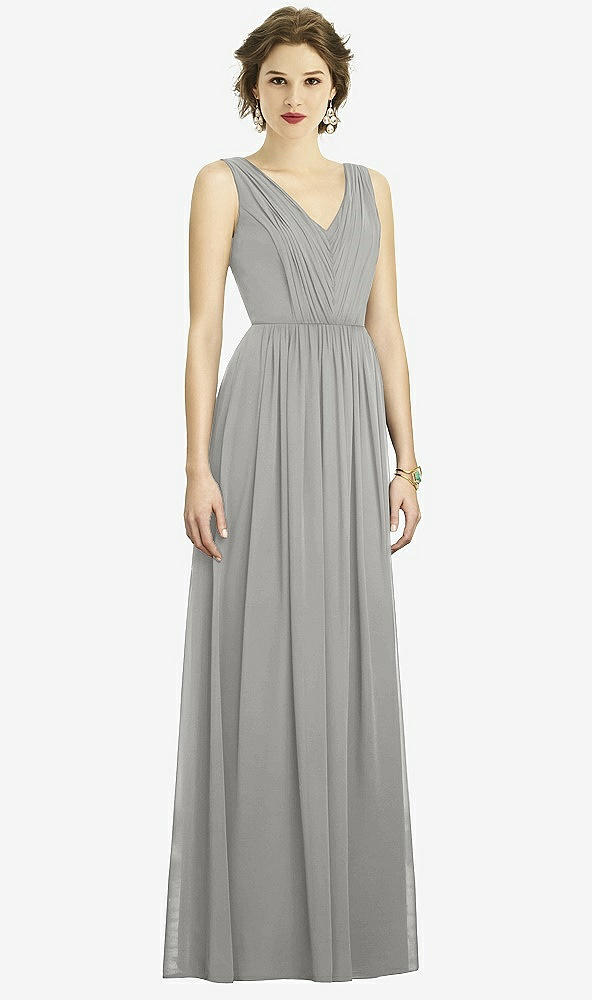 Front View - Chelsea Gray Dessy Bridesmaid Dress 3005