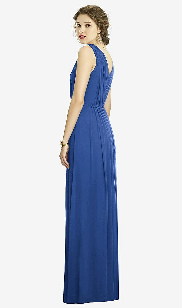 Back View - Classic Blue Dessy Bridesmaid Dress 3005