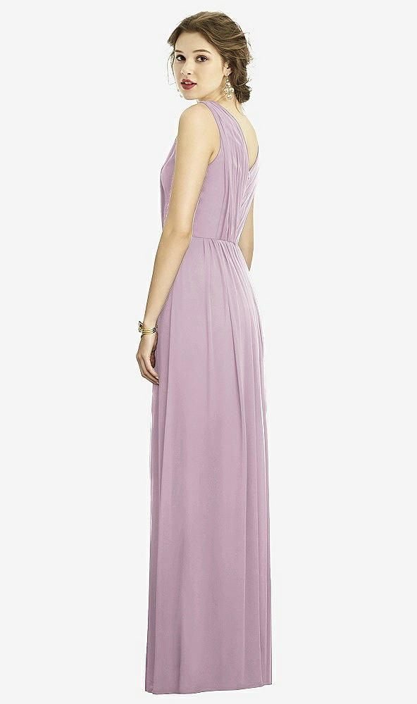Back View - Suede Rose Dessy Bridesmaid Dress 3005