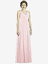Front View Thumbnail - Ballet Pink Dessy Bridesmaid Dress 3005