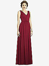 Front View Thumbnail - Burgundy Dessy Bridesmaid Dress 3005
