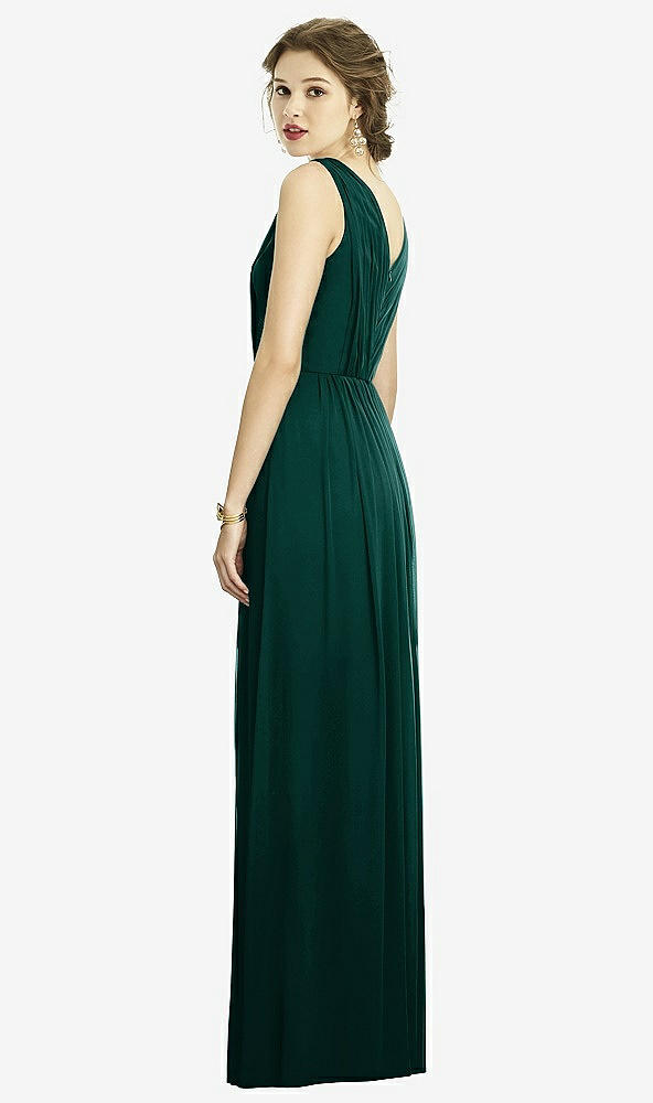Back View - Evergreen Dessy Bridesmaid Dress 3005
