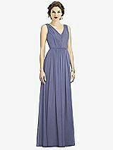 Front View Thumbnail - French Blue Dessy Bridesmaid Dress 3005