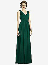 Front View Thumbnail - Hunter Green Dessy Bridesmaid Dress 3005