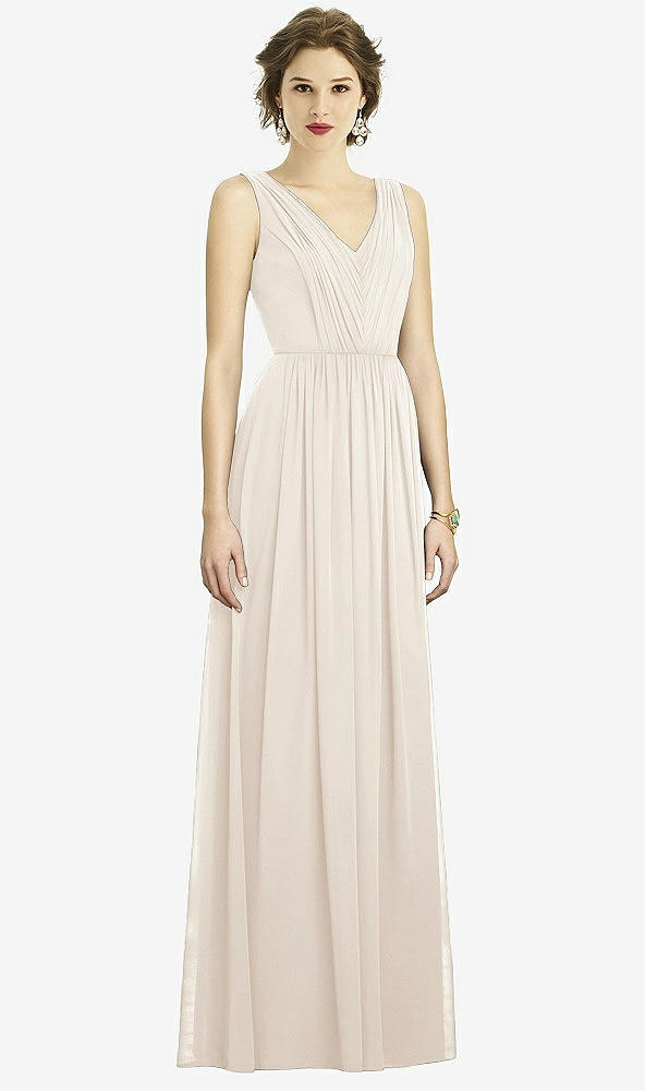 Front View - Oat Dessy Bridesmaid Dress 3005