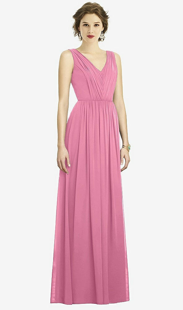 Front View - Orchid Pink Dessy Bridesmaid Dress 3005