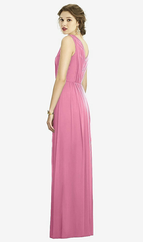 Back View - Orchid Pink Dessy Bridesmaid Dress 3005