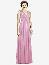 Front View Thumbnail - Powder Pink Dessy Bridesmaid Dress 3005
