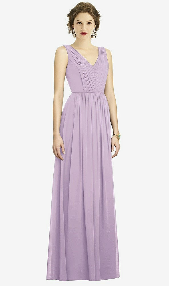 Front View - Pale Purple Dessy Bridesmaid Dress 3005