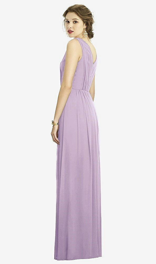 Back View - Pale Purple Dessy Bridesmaid Dress 3005