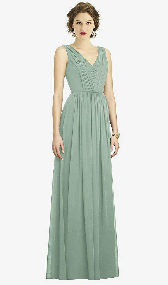 Front View - Seagrass Dessy Bridesmaid Dress 3005