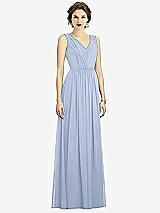 Front View Thumbnail - Sky Blue Dessy Bridesmaid Dress 3005