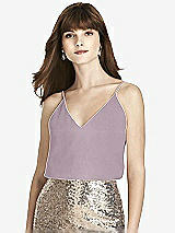 Front View Thumbnail - Lilac Dusk After Six Bridesmaid Top T1507