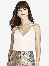 Front View Thumbnail - Ivory After Six Bridesmaid Top T1507