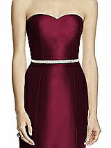 Front View Thumbnail - Cabernet Beaded Sash for Style D742