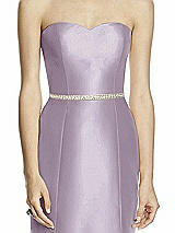 Front View Thumbnail - Lilac Haze Beaded Sash for Style D742