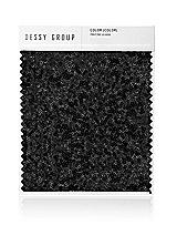 Front View Thumbnail - Black Elle Sequin Fabric Swatch