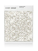 Front View Thumbnail - Ivory Elle Sequin Fabric Swatch