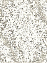 Front View Thumbnail - Ivory Elle Sequin Fabric by the yard