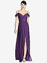 Front View Thumbnail - Majestic Alfred Sung Bridesmaid Dress D743