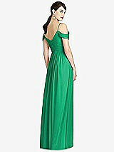 Rear View Thumbnail - Pantone Emerald Alfred Sung Bridesmaid Dress D743