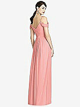 Rear View Thumbnail - Apricot Alfred Sung Bridesmaid Dress D743