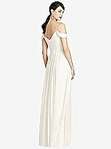 Rear View Thumbnail - Ivory Alfred Sung Bridesmaid Dress D743