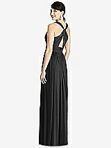 Rear View Thumbnail - Black Alfred Sung Bridesmaid Dress D744