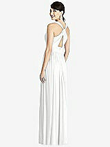 Rear View Thumbnail - White Alfred Sung Bridesmaid Dress D744