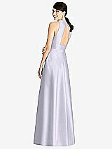 Rear View Thumbnail - Silver Dove Sleeveless Open-Back Pleated Skirt Dress with Pockets