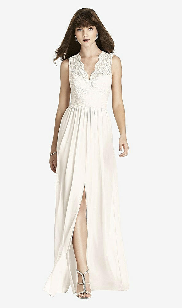 Front View - Ivory After Six Bridesmaid Dress 6774