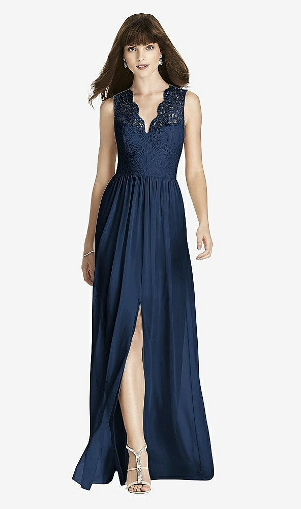 Front View - Midnight Navy After Six Bridesmaid Dress 6774