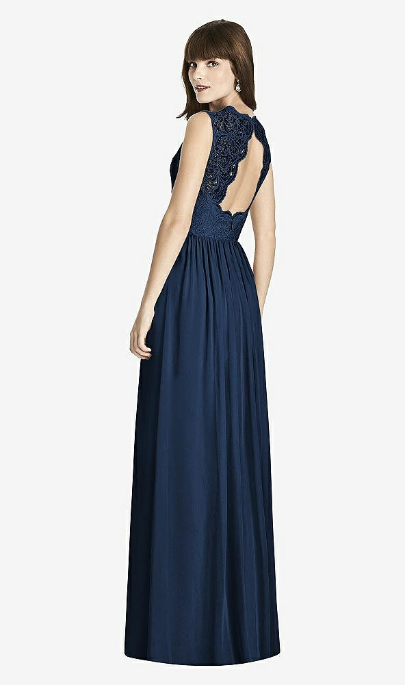 Back View - Midnight Navy After Six Bridesmaid Dress 6774