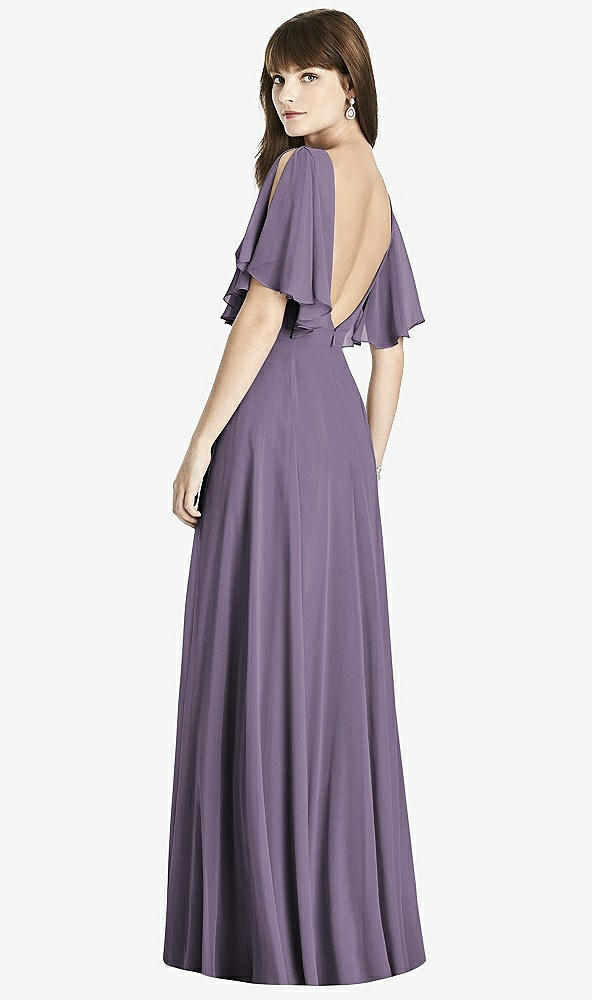 Back View - Lavender After Six Bridesmaid Dress 6778