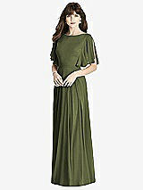 Front View Thumbnail - Olive Green After Six Bridesmaid Dress 6778