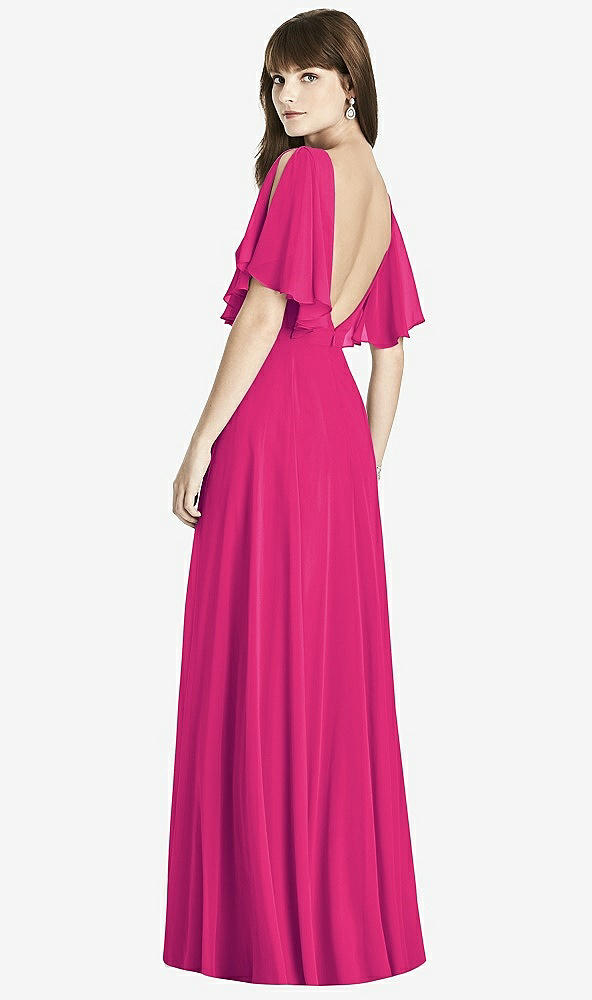 Back View - Think Pink After Six Bridesmaid Dress 6778