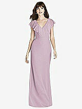 Front View Thumbnail - Suede Rose After Six Bridesmaid Dress 6779