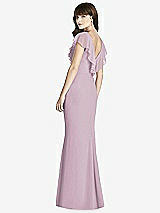 Rear View Thumbnail - Suede Rose After Six Bridesmaid Dress 6779