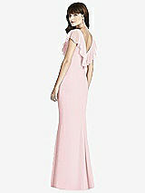Rear View Thumbnail - Ballet Pink After Six Bridesmaid Dress 6779