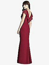 Rear View Thumbnail - Burgundy After Six Bridesmaid Dress 6779